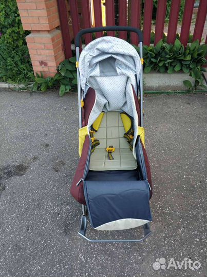 Коляска санки