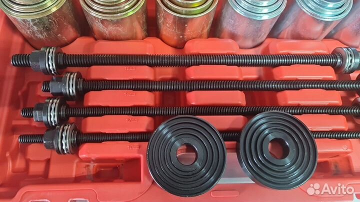 Съемник сайлентблоков универсальный, набор 27пр