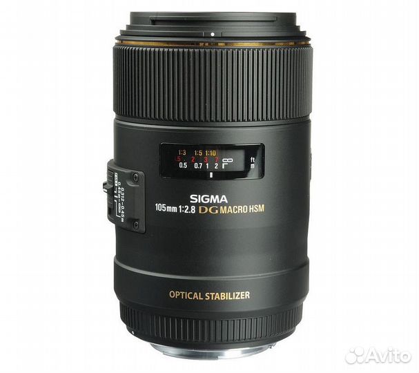 Объектив Sigma AF 105mm f/2.8 EX DG OS HSM Macro C