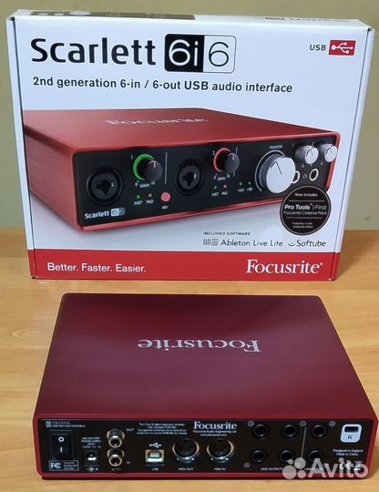 Focusrite Scarlett 6i6 2nd Gen