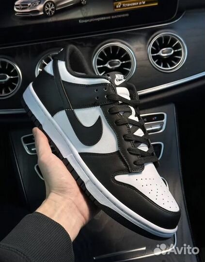 Кроссовки Nike Dunk Low Black White