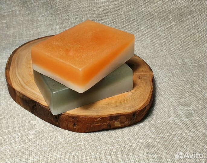 Мыло ручной работы с глиной