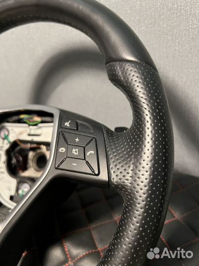 Руль mercedes W218/w212 с подогревом