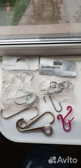 Крючки и ручки для мебели икеа рейлинг