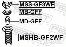 Опора переднего амортизатора mssgf3WF Febest