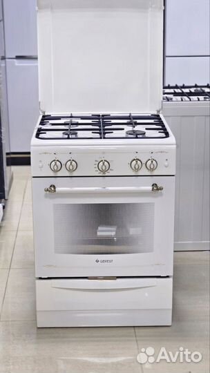 Газовая плита Gefest пг 6100-02 0186 бежевый