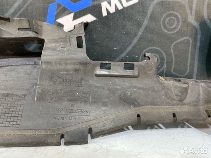 Воздуховод радиатора передний правый Bmw X5 E53