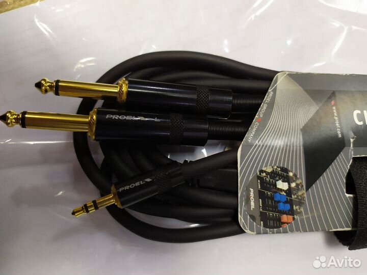Proel кабель инструментальный, микрофонный