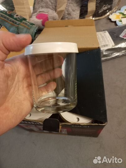 Комплект баночек для йогурта Redmond