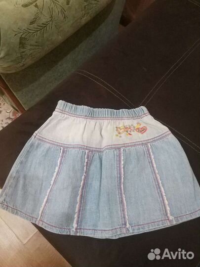 Юбка джинсовая