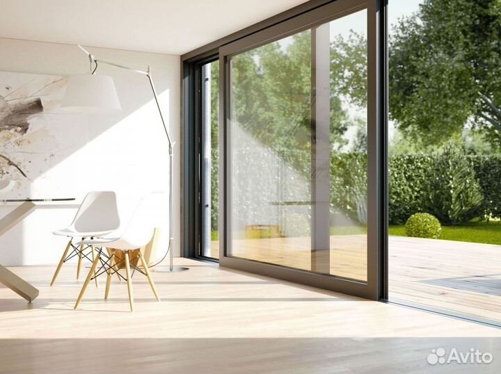 Изготовление алюминиевых дверей