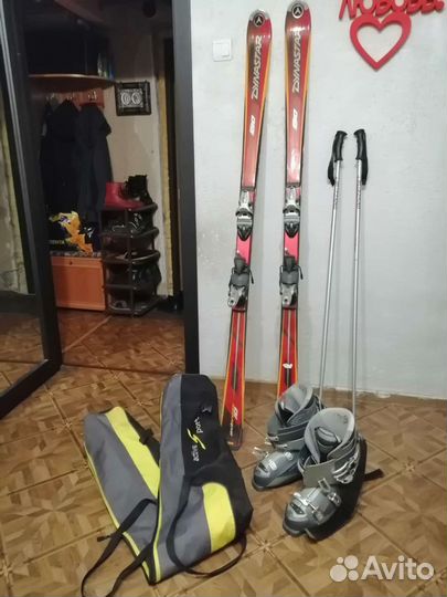 Горные лыжи комплект