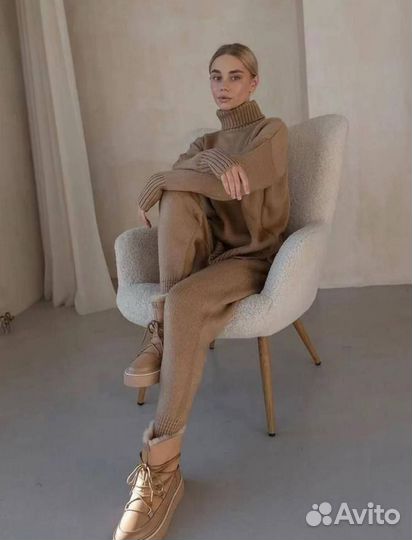 Костюм двойка свитер и лосины