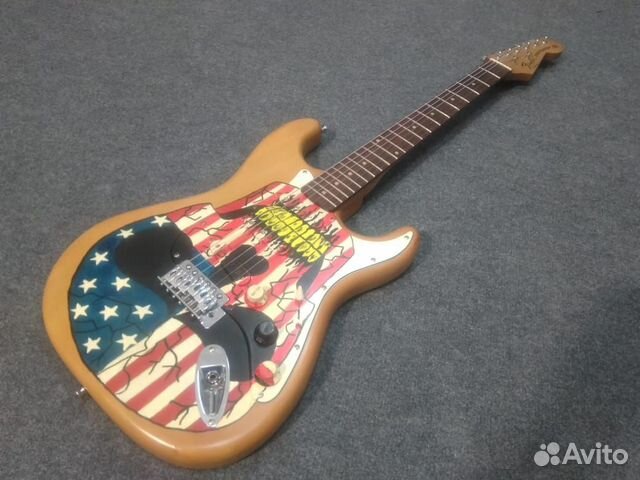 Электрогитара реплика fender Stratocaster