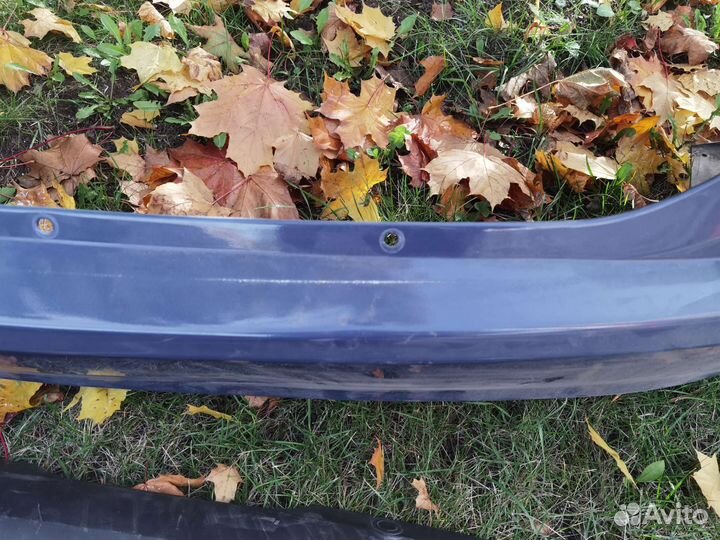 Задний бампер LADA vesta синий