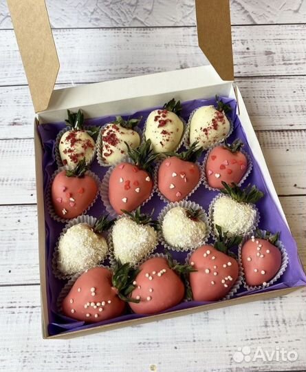 Клубника в шоколадной глазури