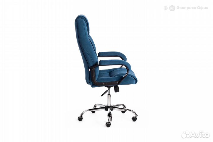 Кресло офисное Bergamo хром (22)