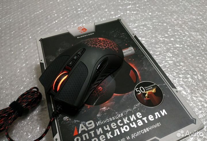 Игровая мышка A4Tech Bloody A9 A90 оптика
