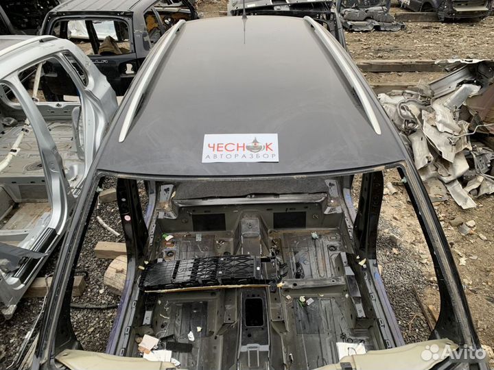 Крыша рейлинги цвет черный Volkswagen Tiguan