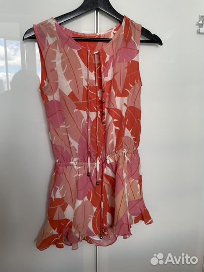 Платье комбенизон шелк