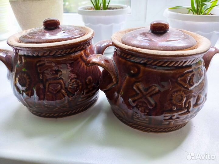 Керамические горшки для запекания