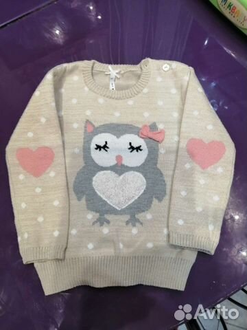 Свитер для девочки на 2-3 года