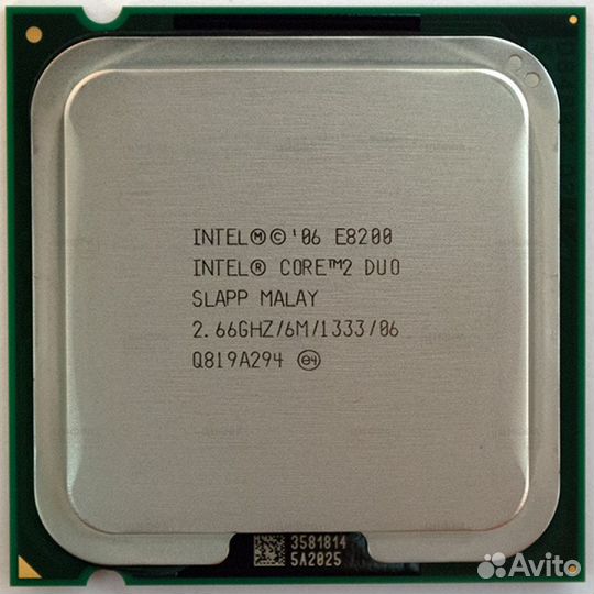 Core 2 Duo E8200 LGA775/2.66GHz/6M/1333MHz/slapp