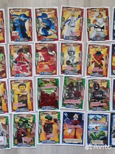Карточки lego ninjago