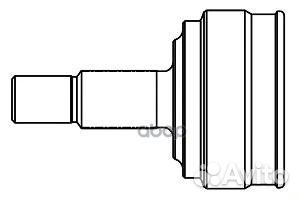 Шарнир равных угловых скоростей наружн. renault
