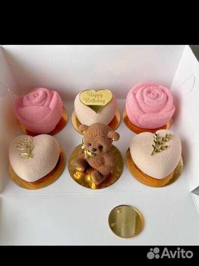 Муссовые пирожные, пирожные на заказ