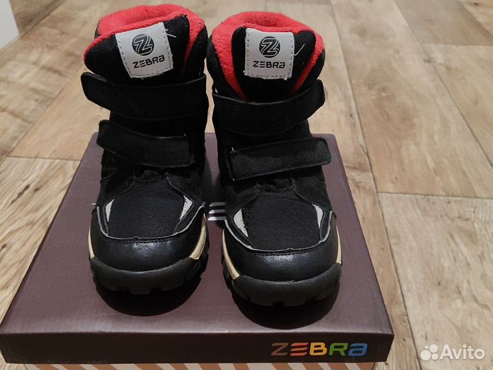 Ботинки зимние Зебра 32 размер