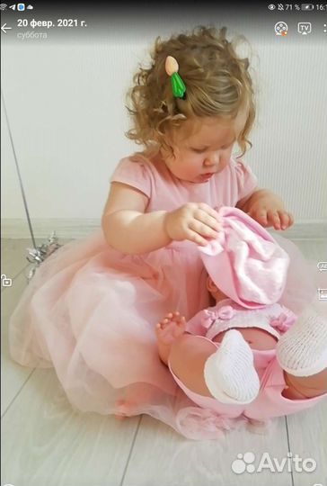 Платье для девочки нарядное