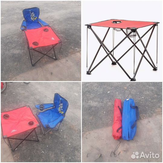 Стол и стул для маленького рыбака