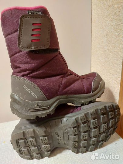Сапоги зимние для девочки Quechua 34