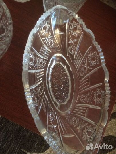 Хрустальная посуда СССР