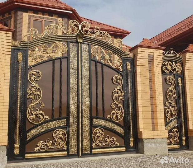 Кованные ворот