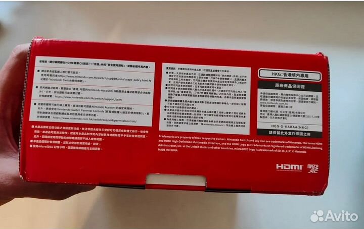 Nintendo switch oled (Новая)