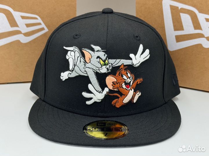 Бейсболка New Era Tom & Jerry Black 7s