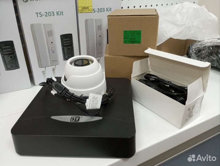 Комплект видеонаблюдения на две камеры