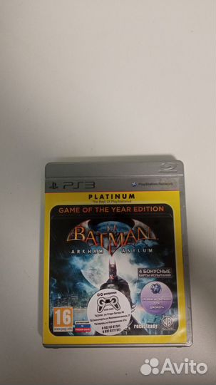Диск для PS3 Бэтмен