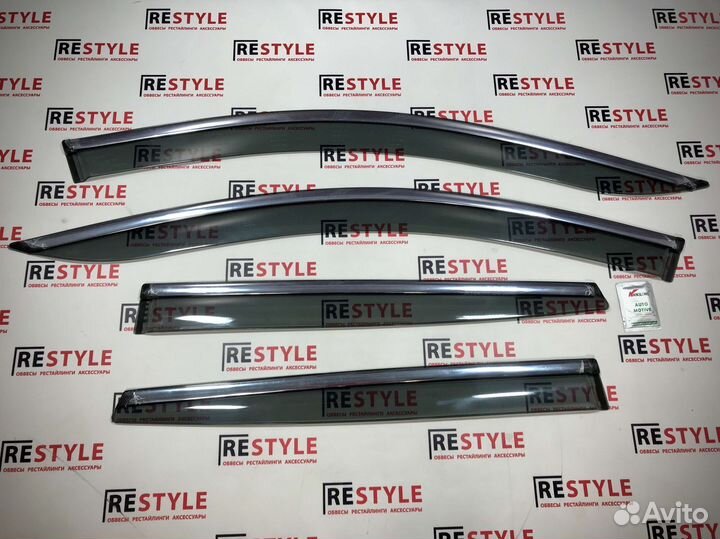 Ветровики Nissan Qashqai 11 13-20г Kanglong