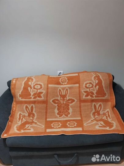 Одеяло детское шерстяное