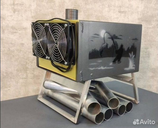 Теплообменник для зимней рыбалки