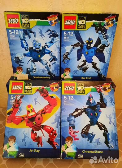 Конструкторы Lego Ben 10