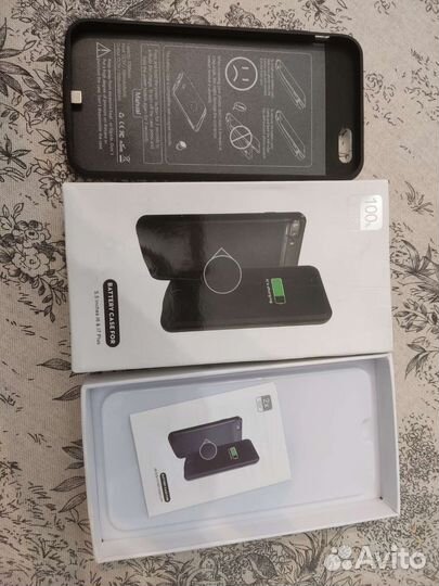 Чехол на iPhone 6 и 7 plus со встроенным аккумом