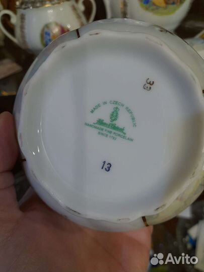 Сервиз чайный Чехия haas czjzek since 1792