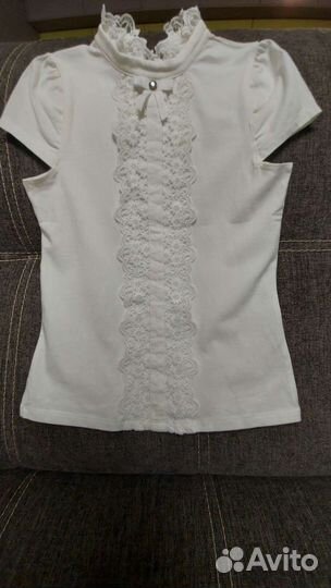 Блузки школьные рост 152