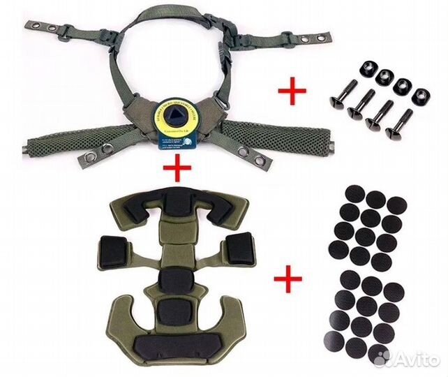 Подвесная система на шлем Team Wendy