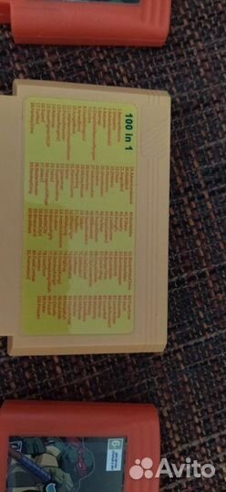 Катриджи для приставки Денди