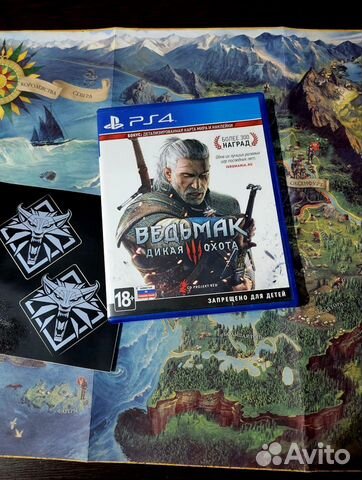 Ведьмак 3 witcher 3 ps4 + Shadow of war ps4